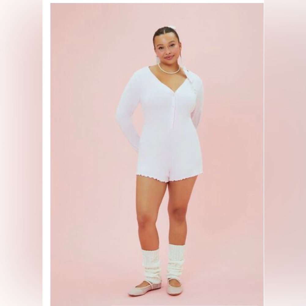 Plus Size Hello Kitty Pajama Romper